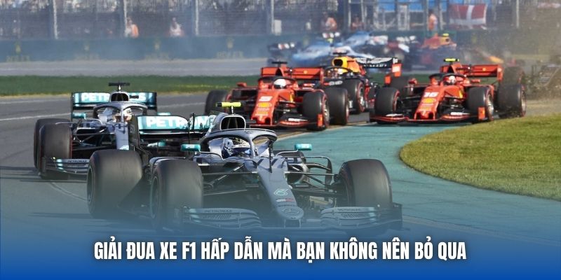Giải đua xe F1 hấp dẫn mà bạn không nên bỏ qua