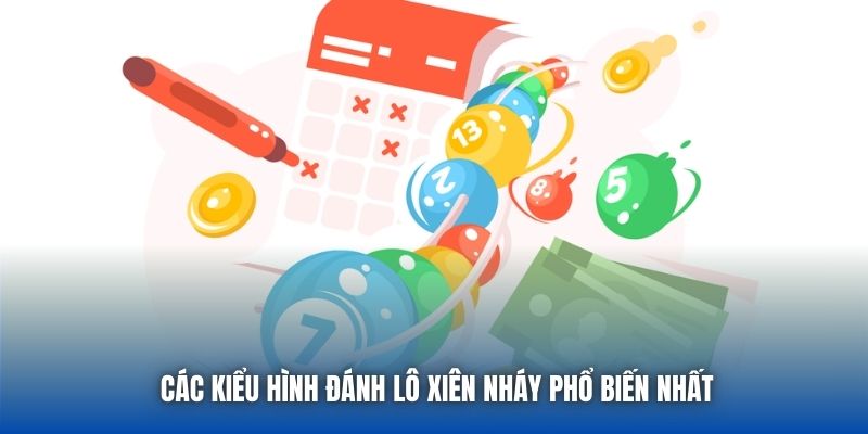 Các kiểu hình đánh lô xiên nháy phổ biến nhất