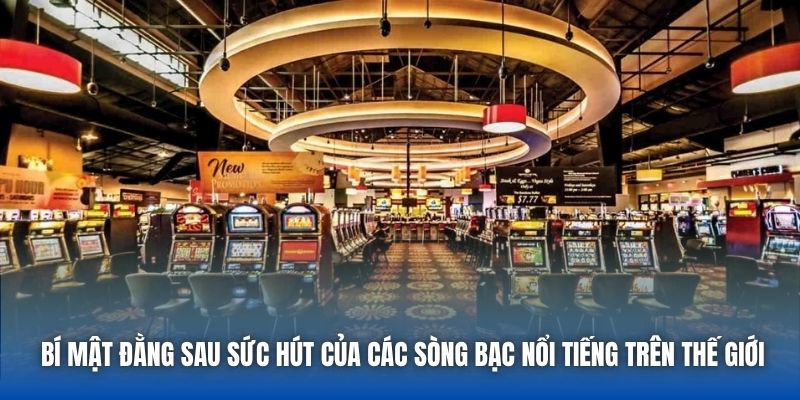 Bí mật đằng sau sức hút của các sòng bạc nổi tiếng trên thế giới
