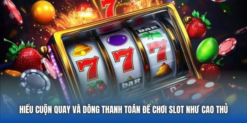 Hiểu cuộn quay và dòng thanh toán để chơi slot như cao thủ
