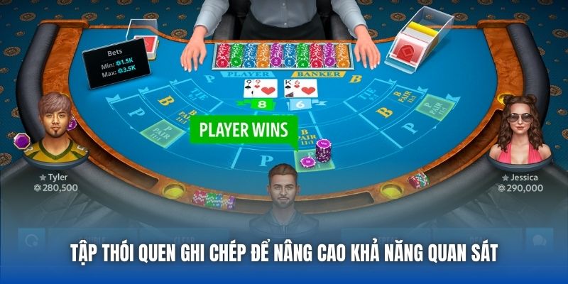 Tập thói quen ghi chép để nâng cao khả năng quan sát